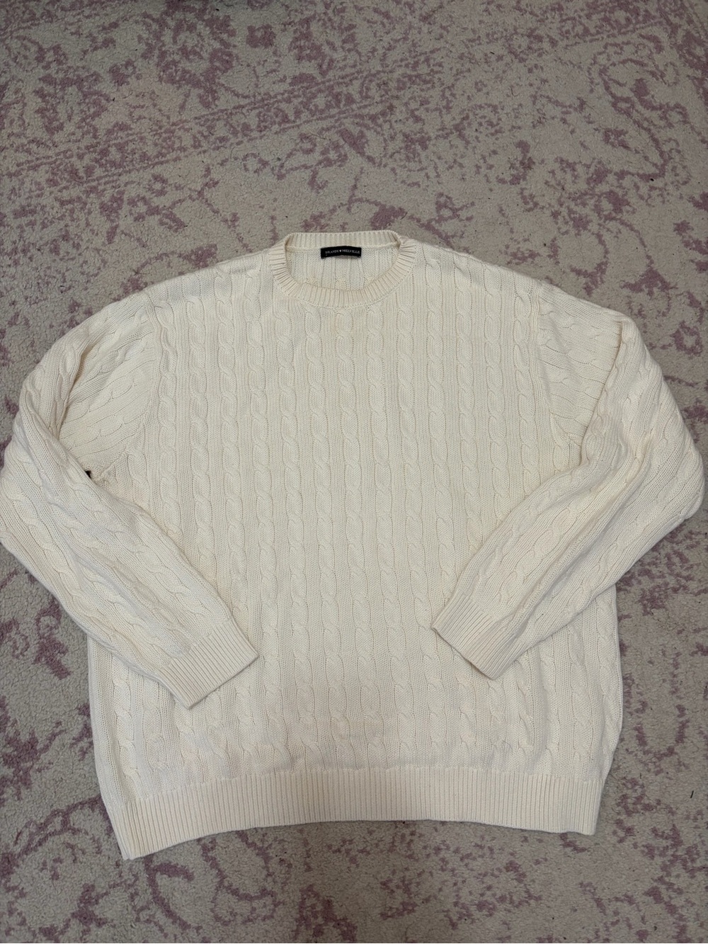 BRANDY MELVILLE Cable Knit Sweater